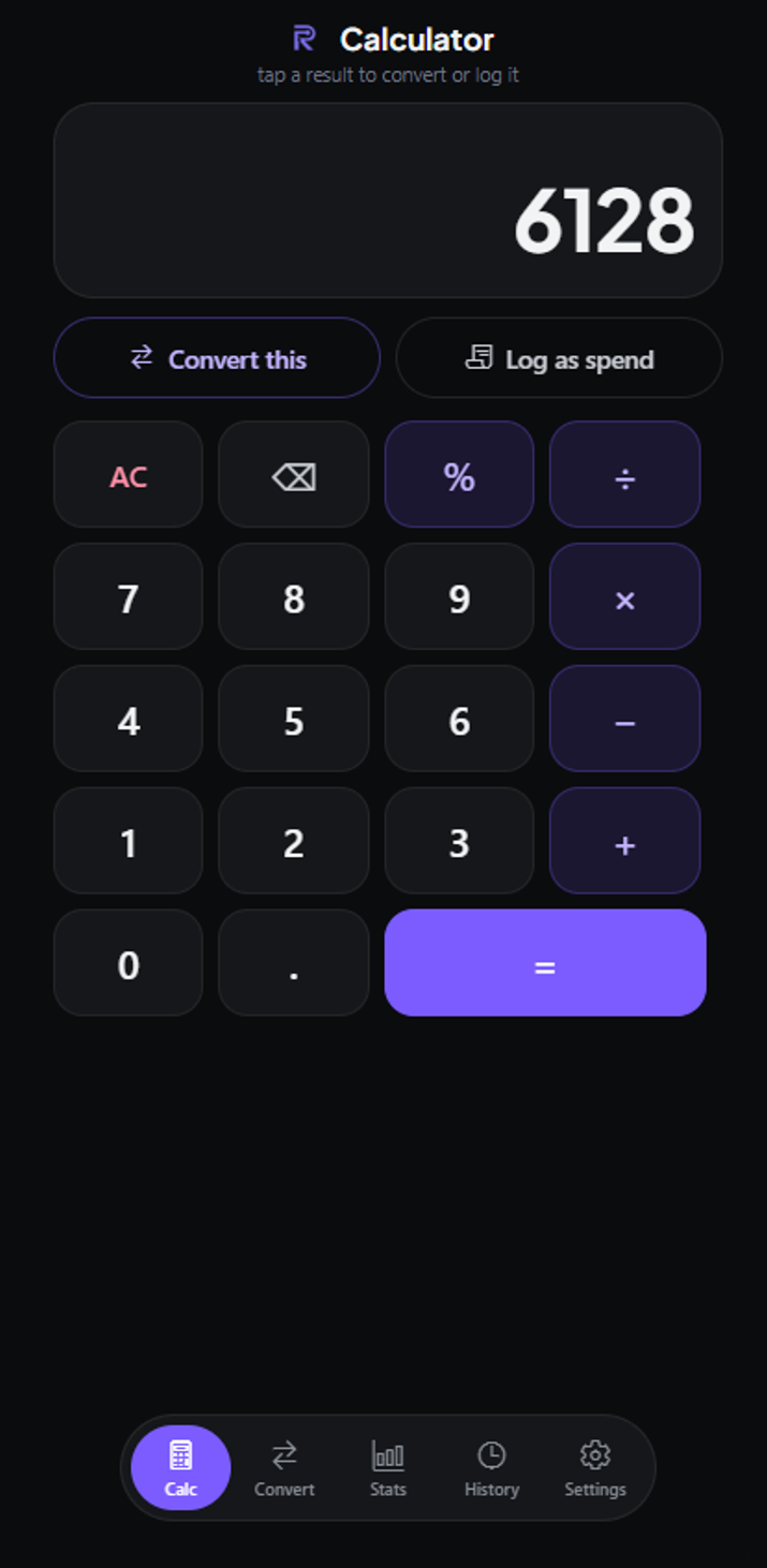 RatePocket calculator